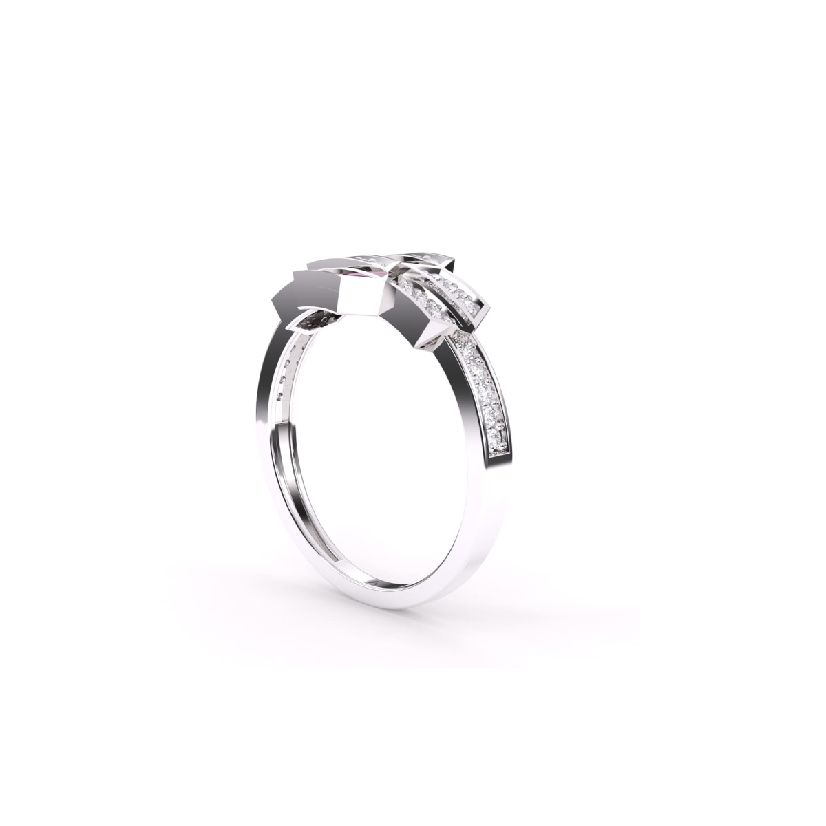 Round Cut Vintage Style Diamond Ring